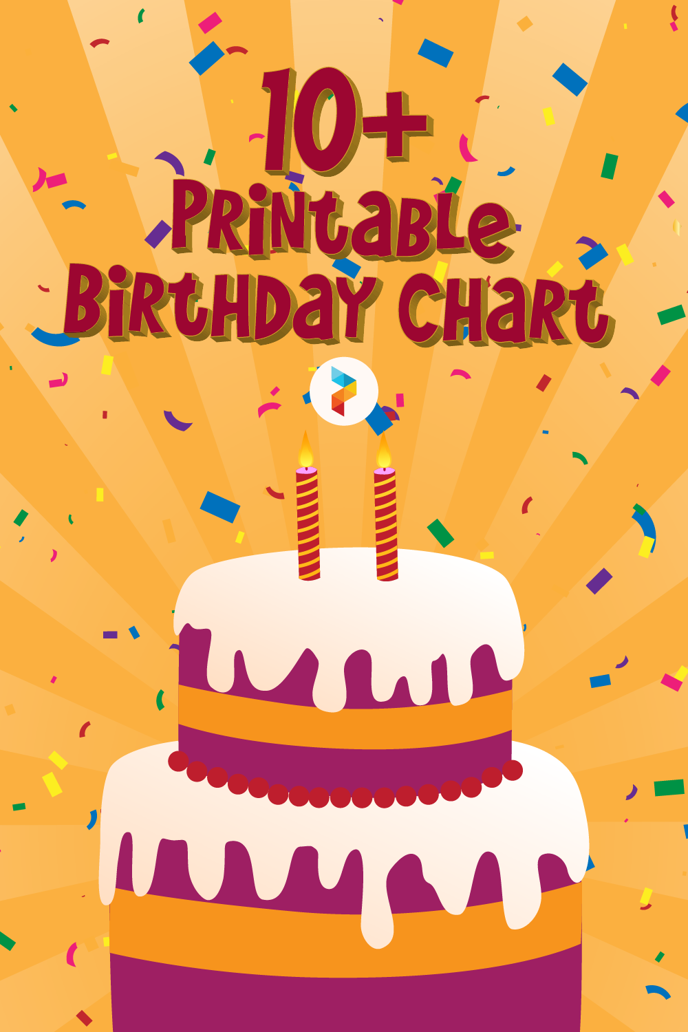 Printable Birthday Chart