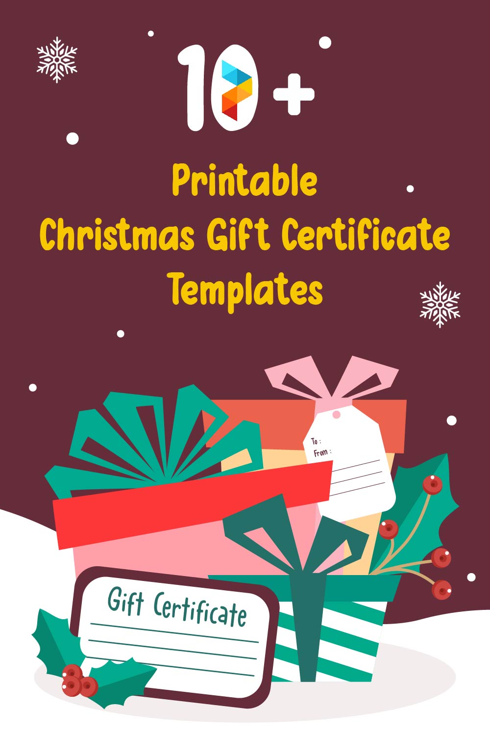 Christmas Gift Certificate Templates Christmas Gift Certificate Templates