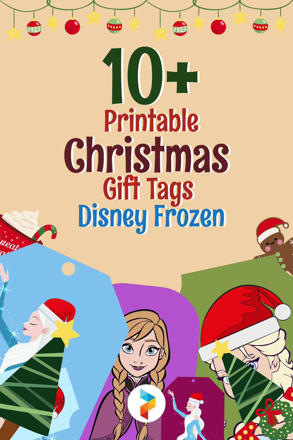 Christmas Gift Tags Disney Frozen