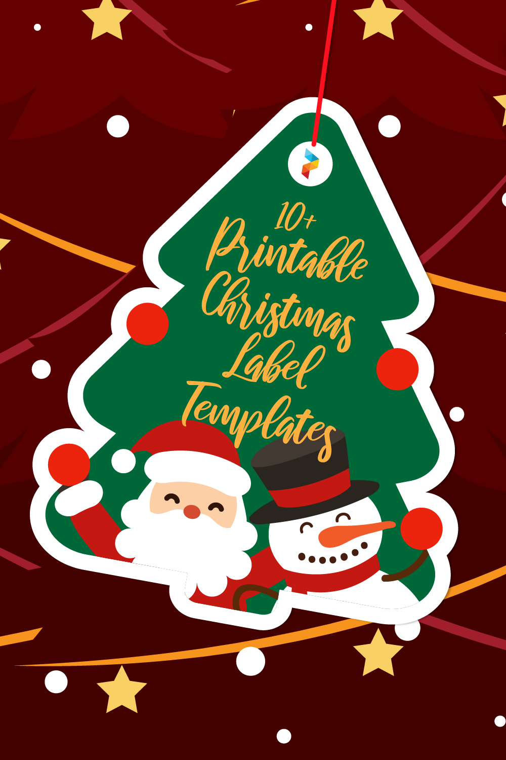  Printable Christmas Label Templates
