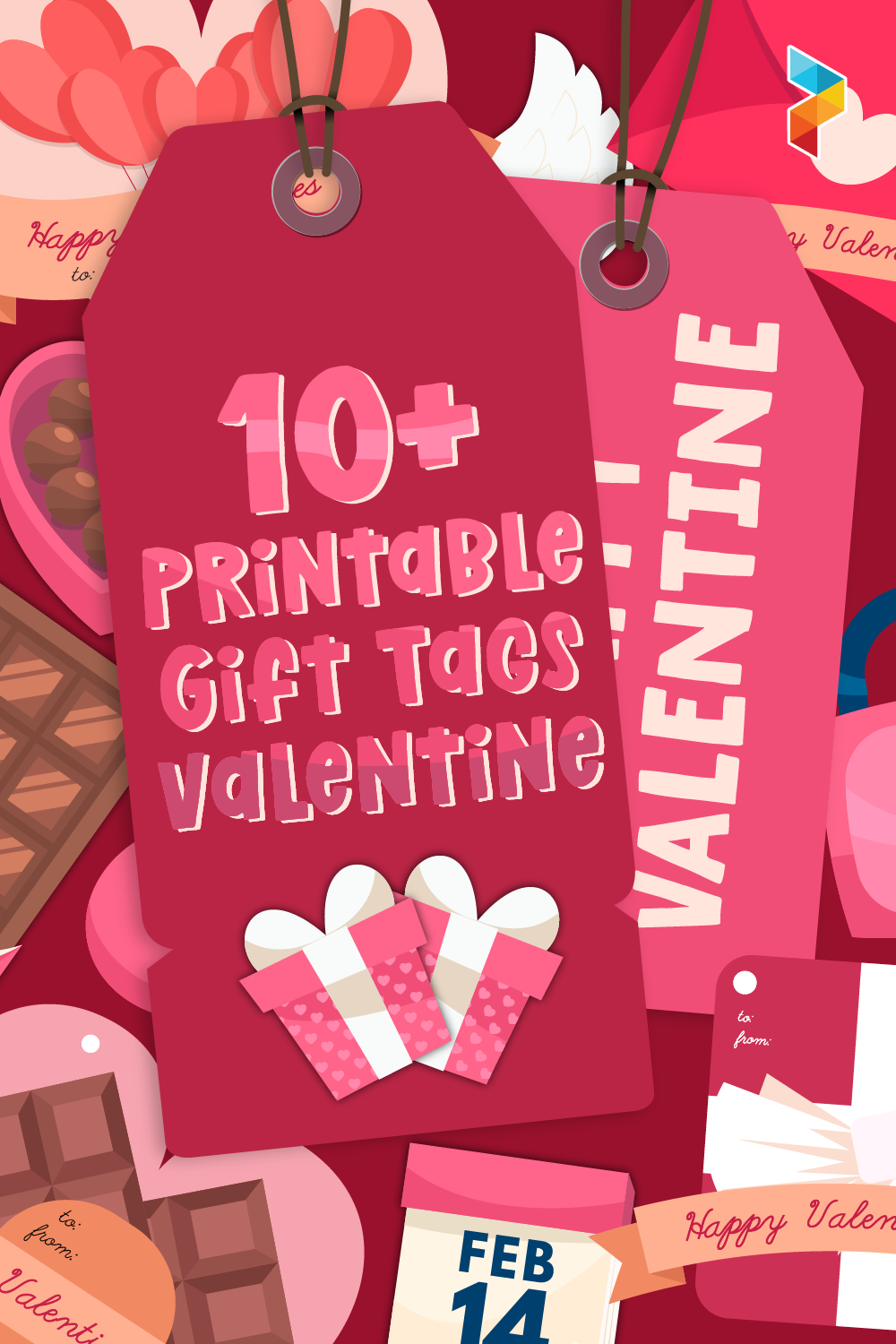 Gift Tags Valentine's Day Gift Tags Valentine's Day