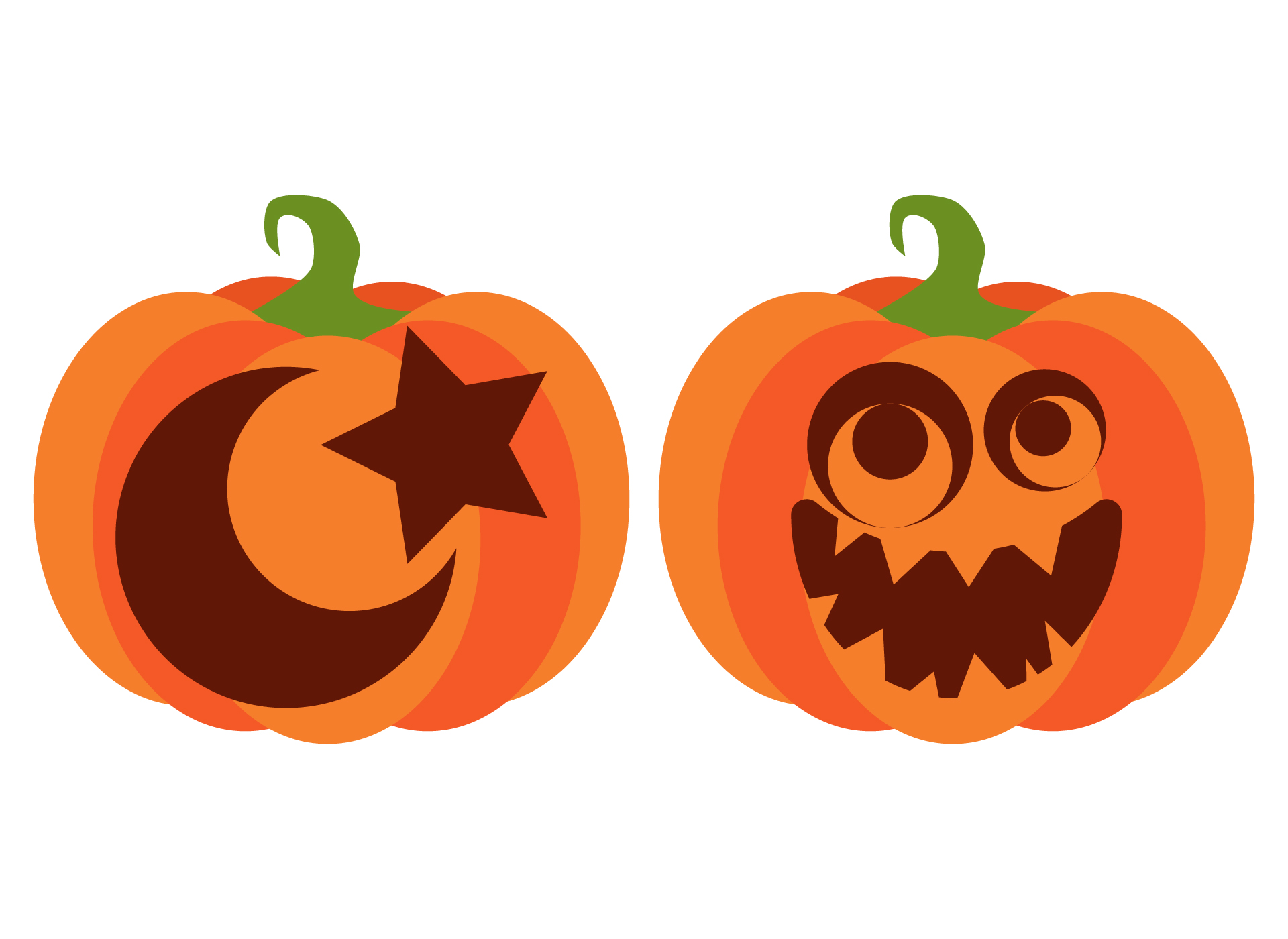 Printable Orange Pumpkin Carving Stencils Printable Orange Pumpkin Carving Stencils