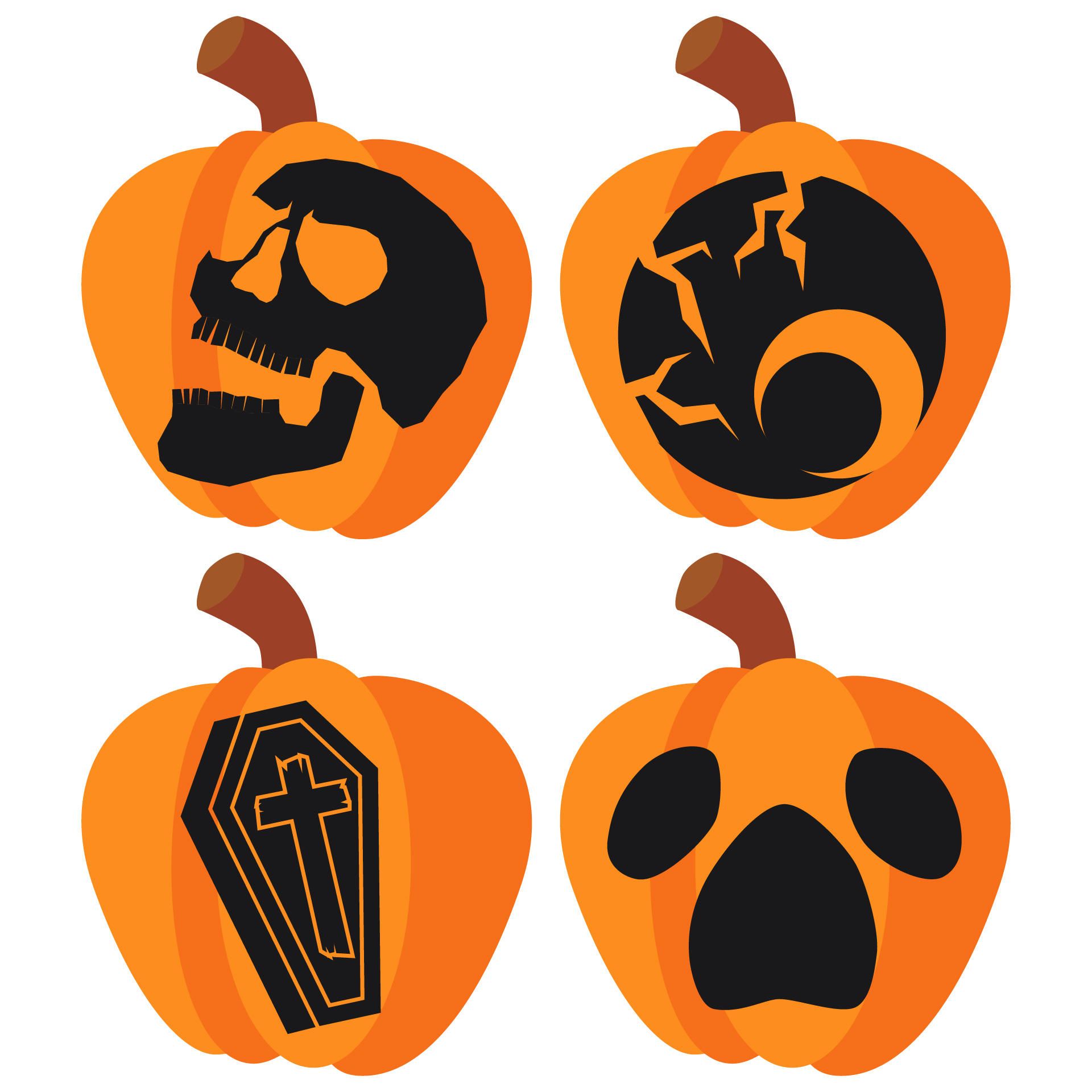 Printable Orange Pumpkin Patterns Printable Orange Pumpkin Patterns