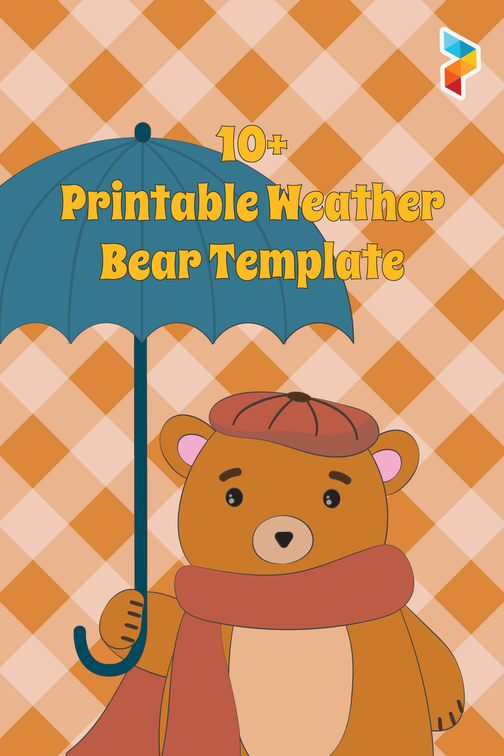 Printable Weather Bear Template