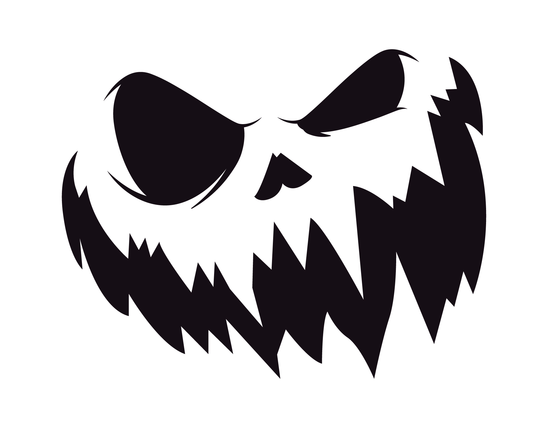 Pumpkin Carving Scary Faces Printable Pumpkin Carving Scary Faces Printable