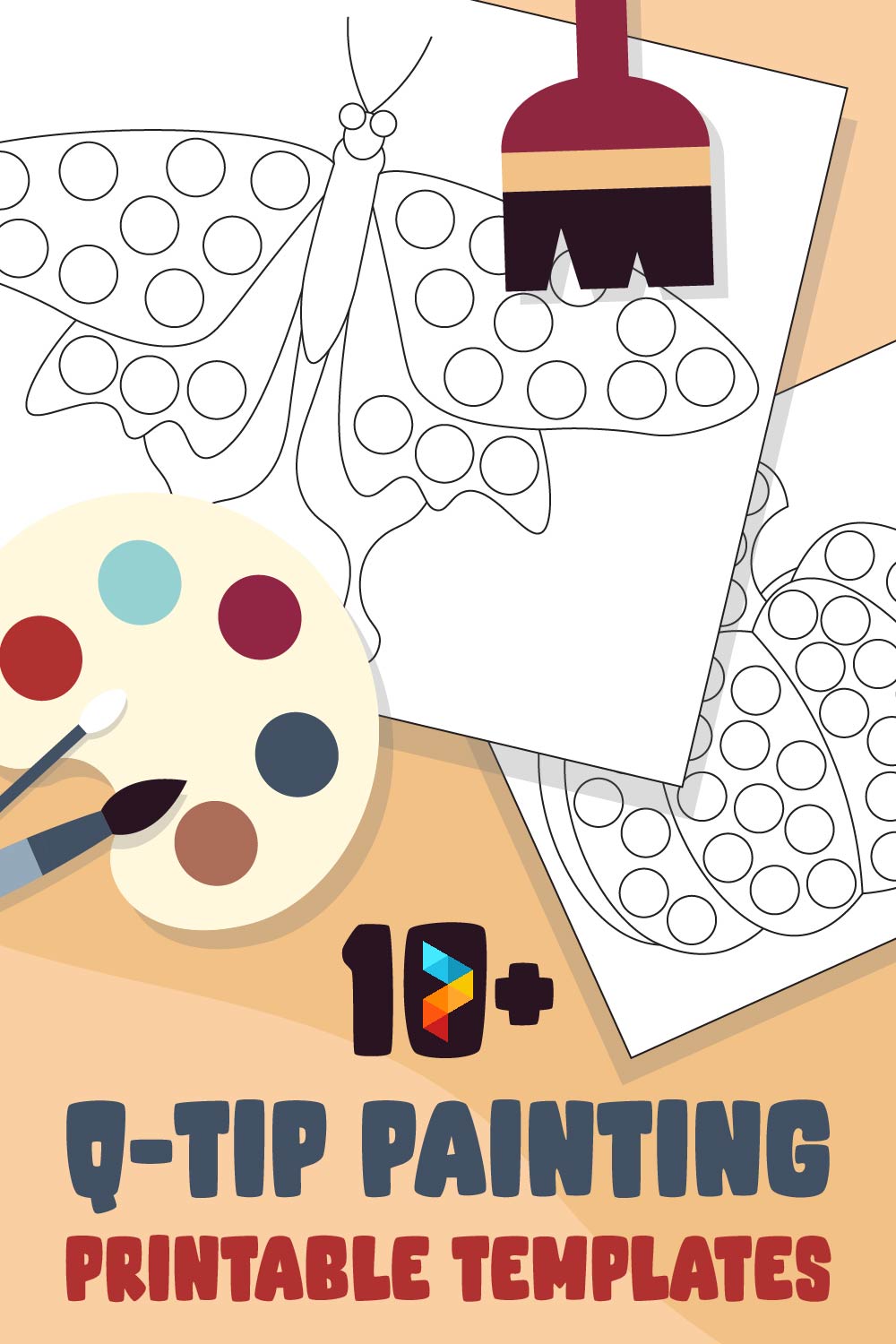 Q-Tip Painting  Templates