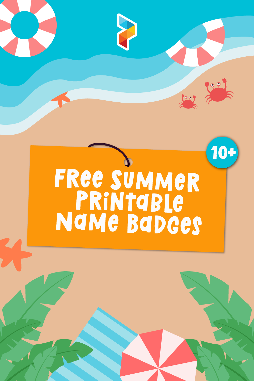 Summer Name Badges Summer Name Badges