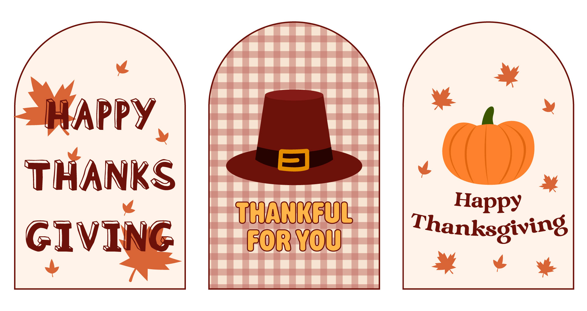Thanksgiving Gift Baskets Tags Printables