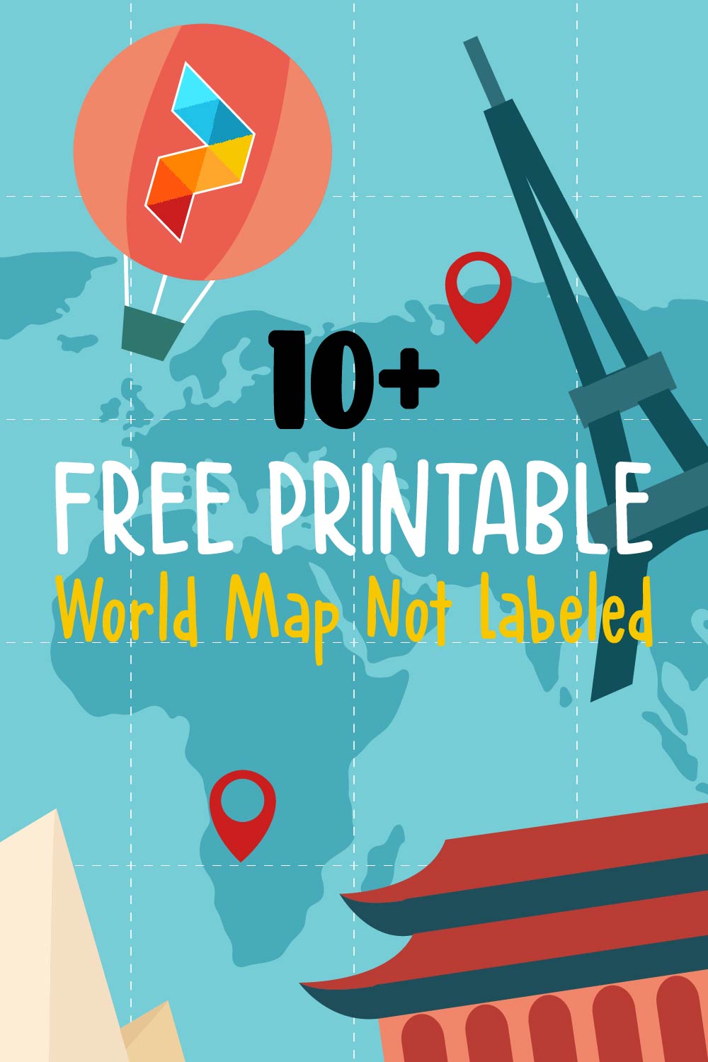 World Map Not Labeled World Map Not Labeled