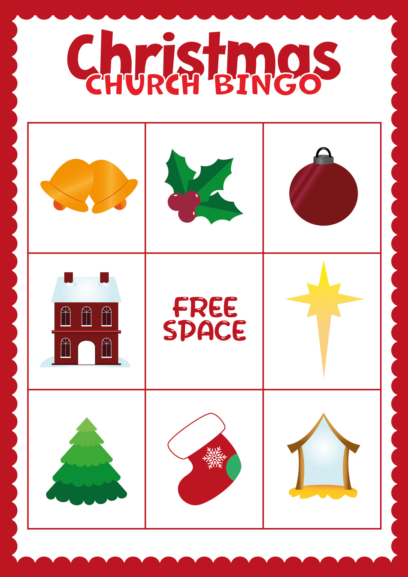Christmas Bible Bingo Cards for Church Groups Christmas Bible Bingo Cards for Church Groups
