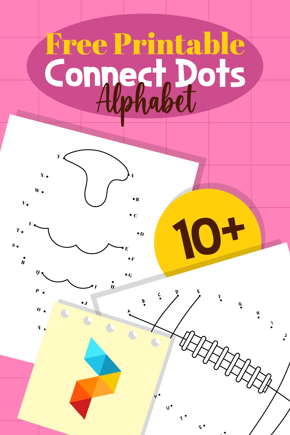  Printable Connect Dots Alphabet