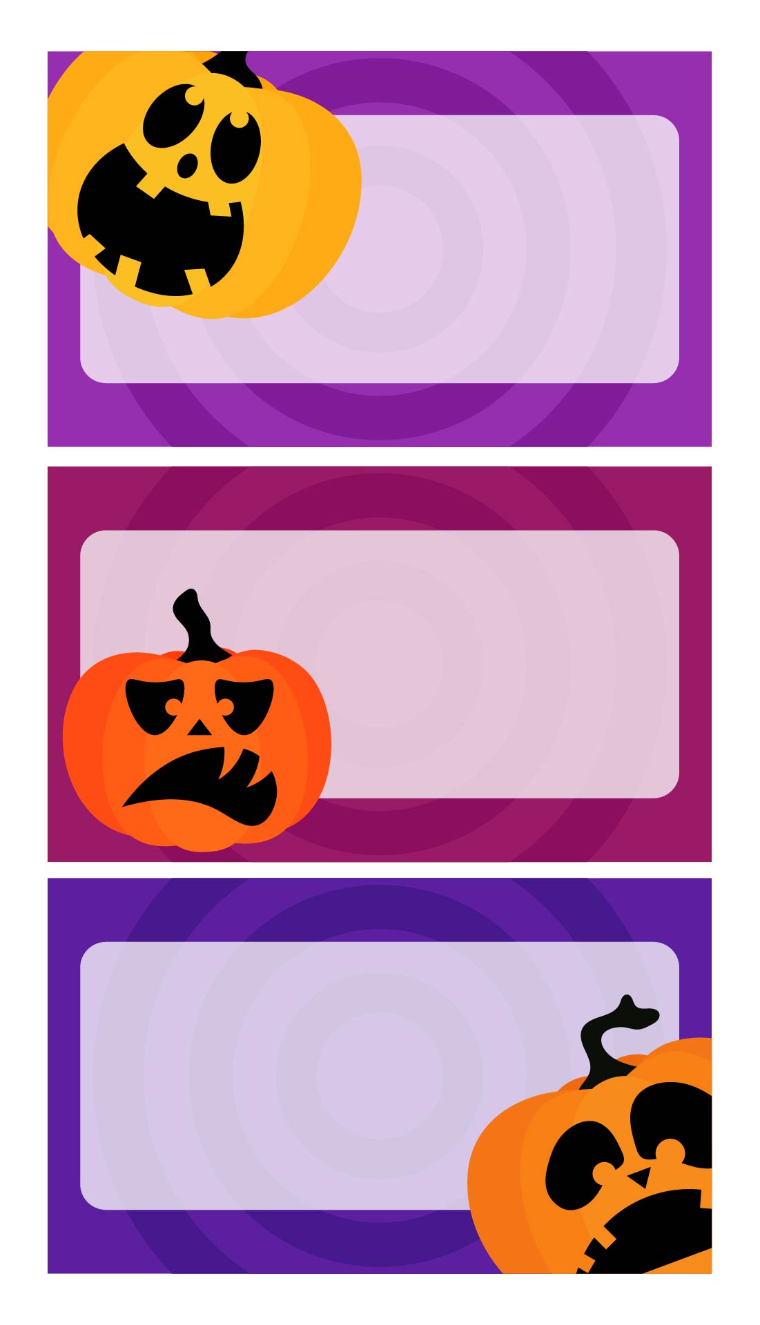 Halloween Pumpkin Name Tags Printable Halloween Pumpkin Name Tags Printable