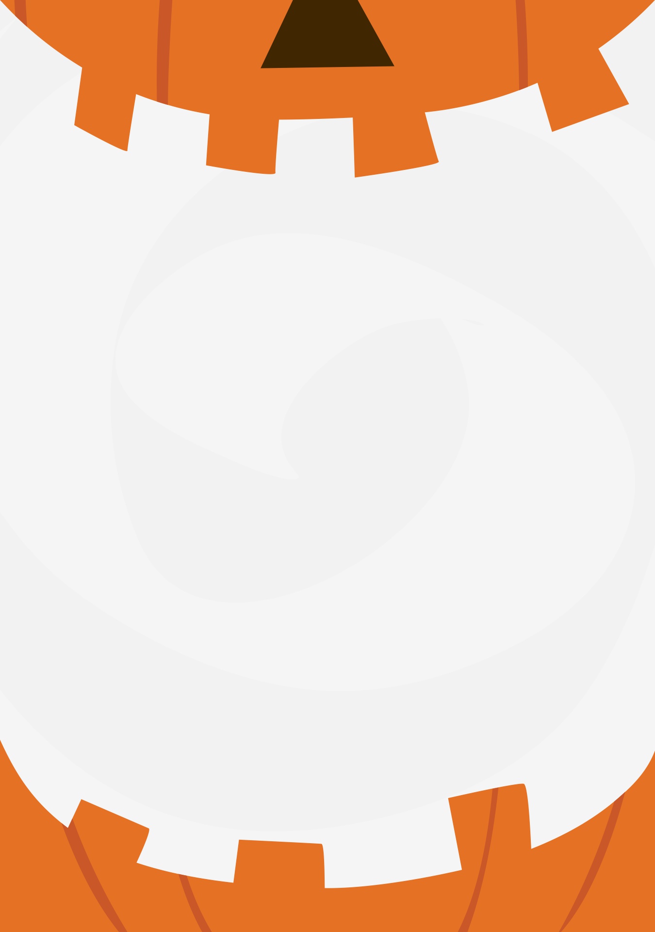 Halloween Pumpkin Page Border for Printing Halloween Pumpkin Page Border for Printing