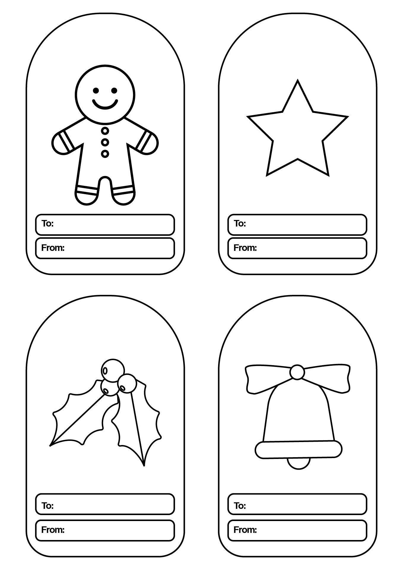 Handmade Christmas Gift Tags Printable Handmade Christmas Gift Tags Printable