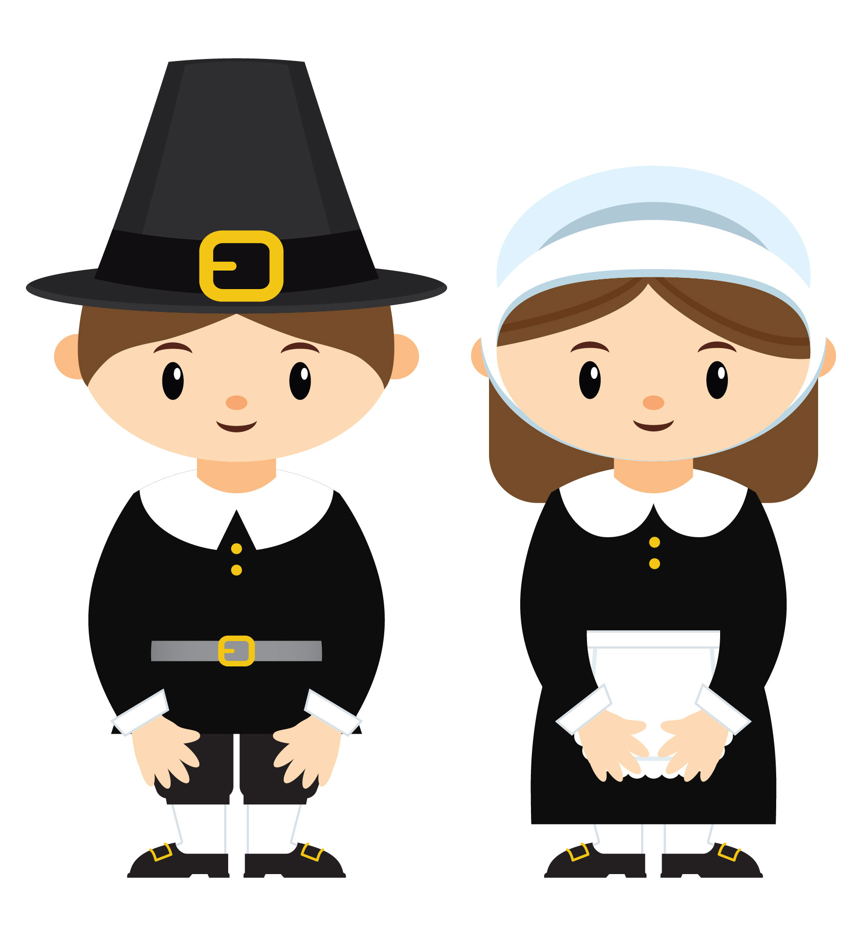 Pilgrim clip art printable for Thanksgiving Pilgrim clip art printable for Thanksgiving