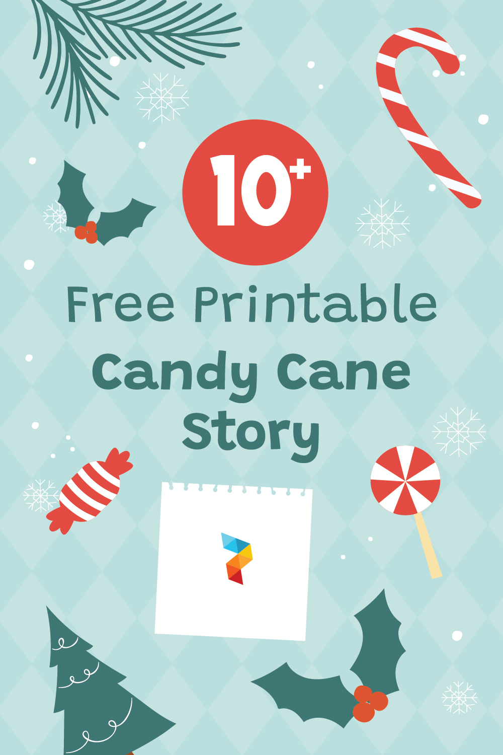 Candy Cane Story Printable