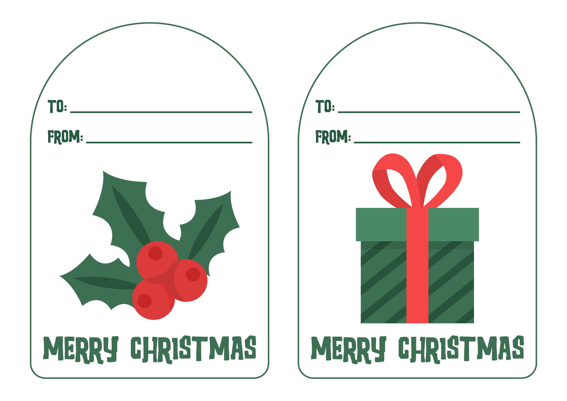 Blank Gift Tags Template Christmas Printable Blank Gift Tags Template Christmas Printable