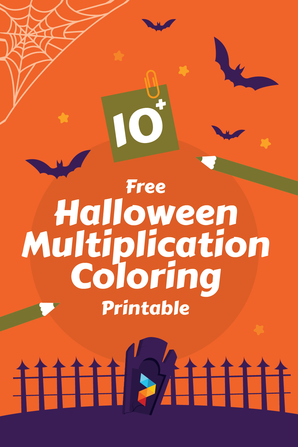 Halloween Multiplication Coloring