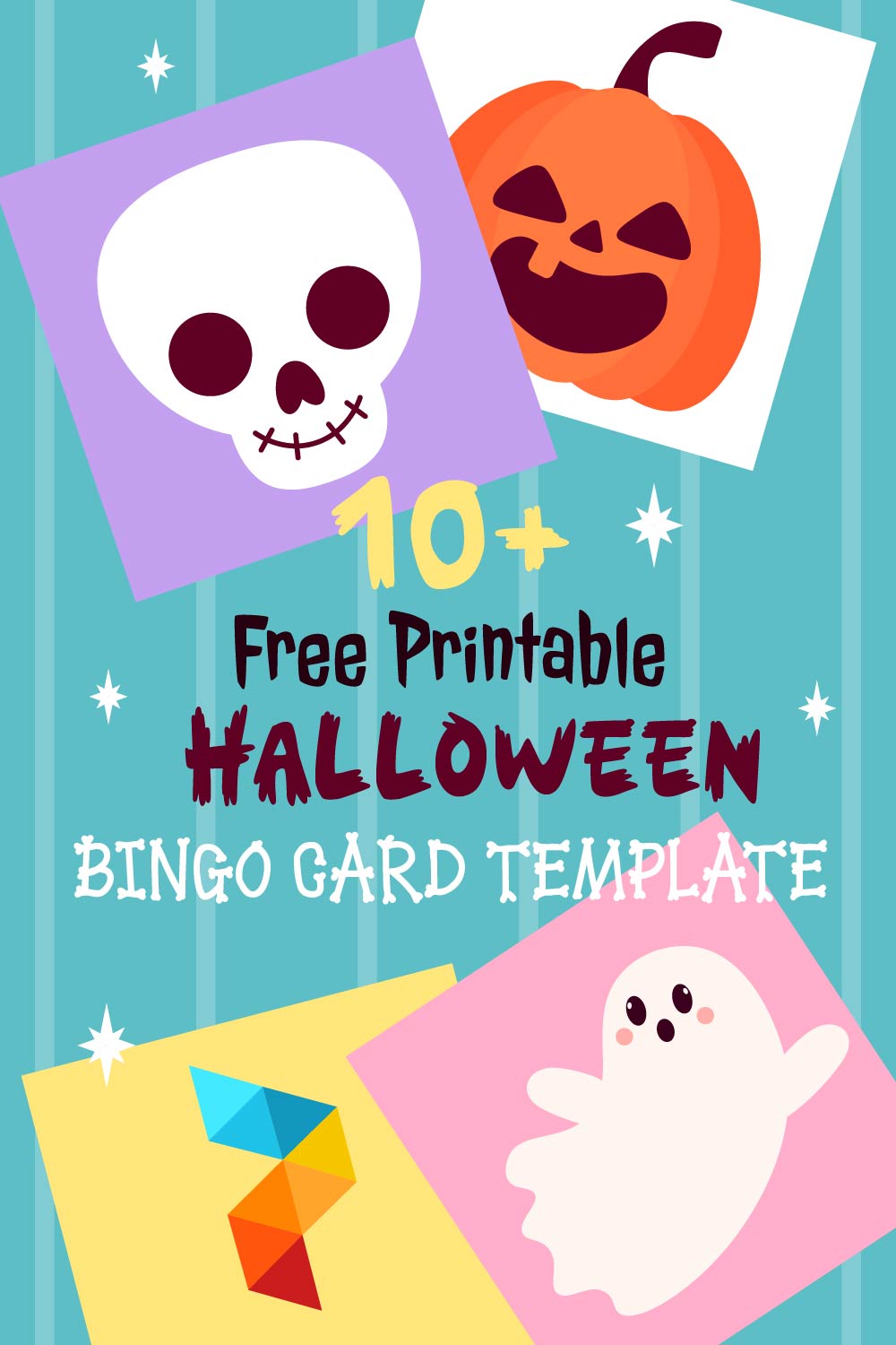 Halloween Bingo Card Template