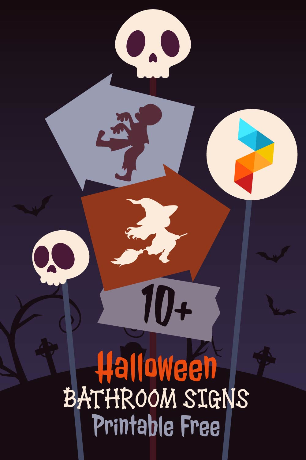 Halloween Bathroom Signs Halloween Bathroom Signs