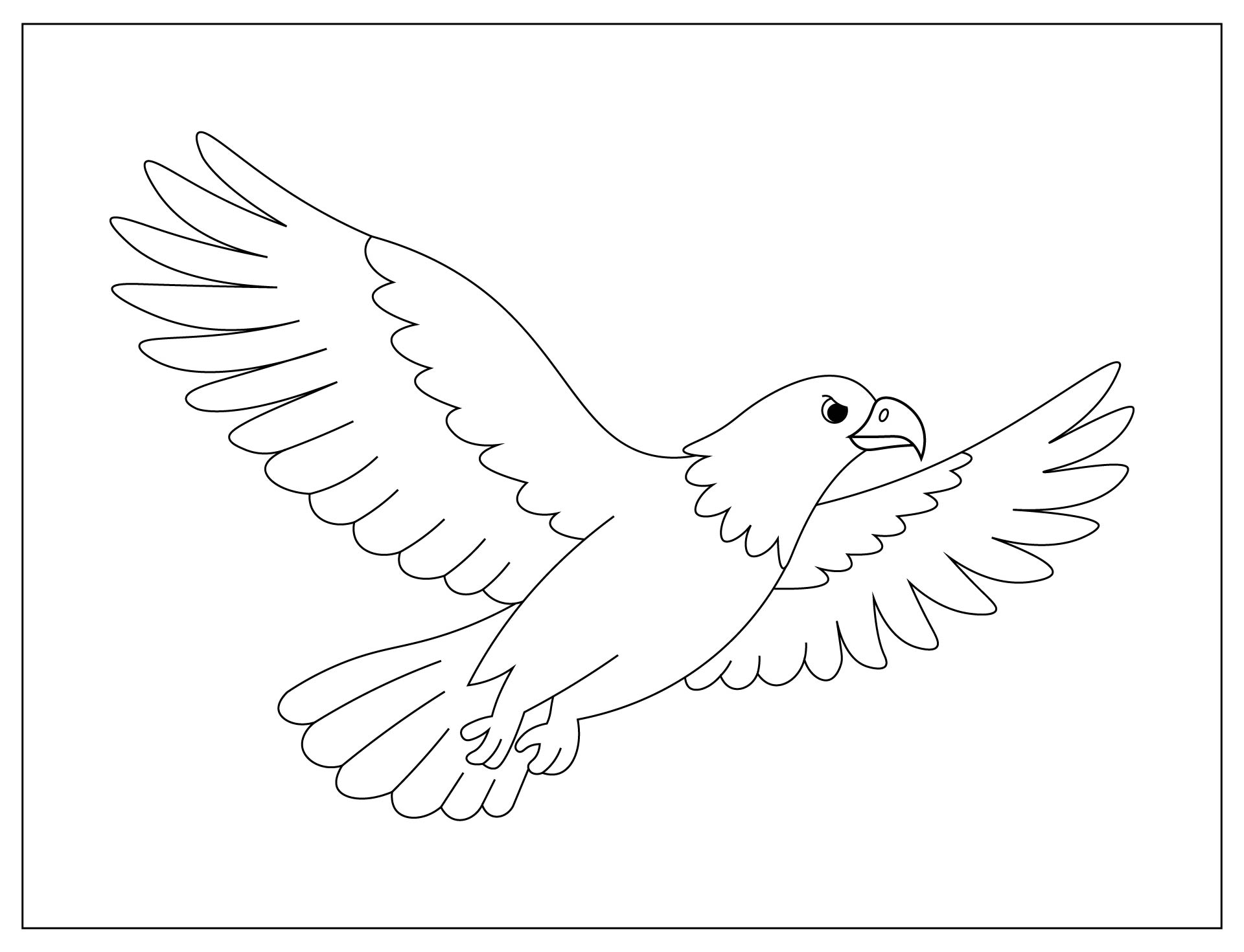 Golden Eagle Drawing Printable Golden Eagle Drawing Printable