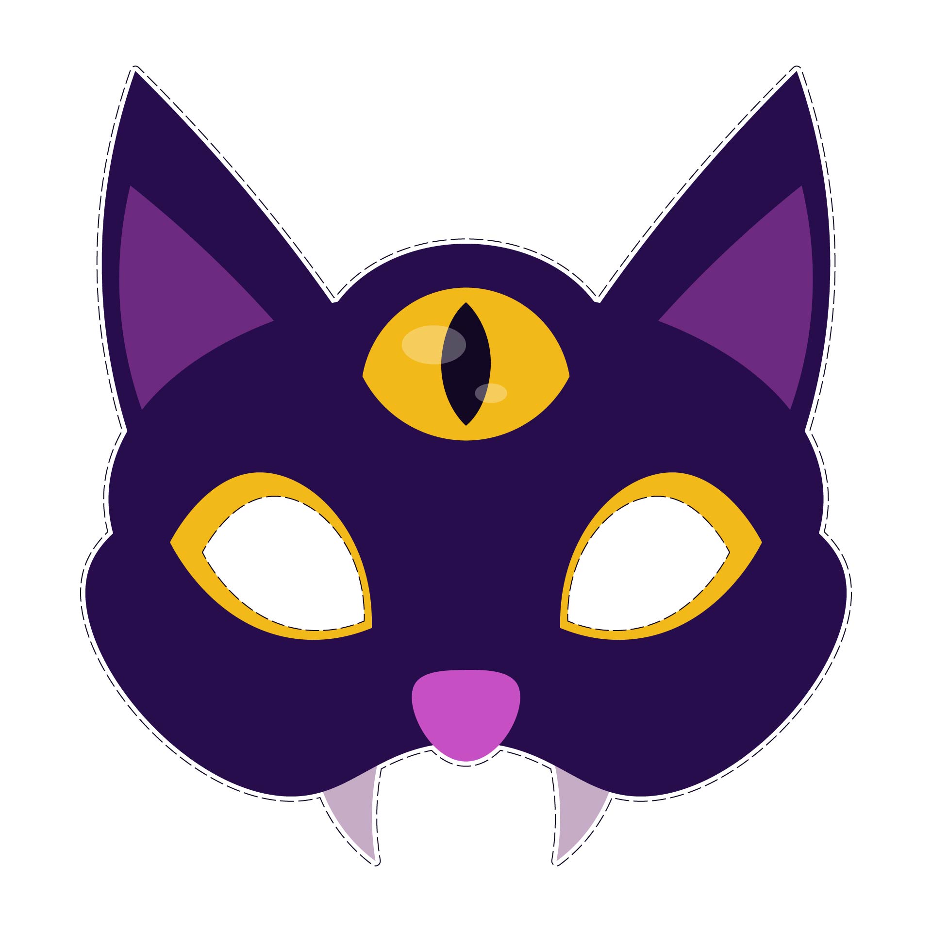 Printable Animal Face Masks for Kids Printable Animal Face Masks for Kids