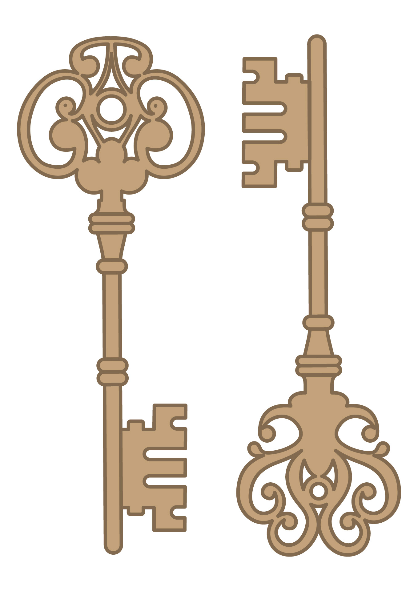 Printable Antique Key Picture Printable Antique Key Picture