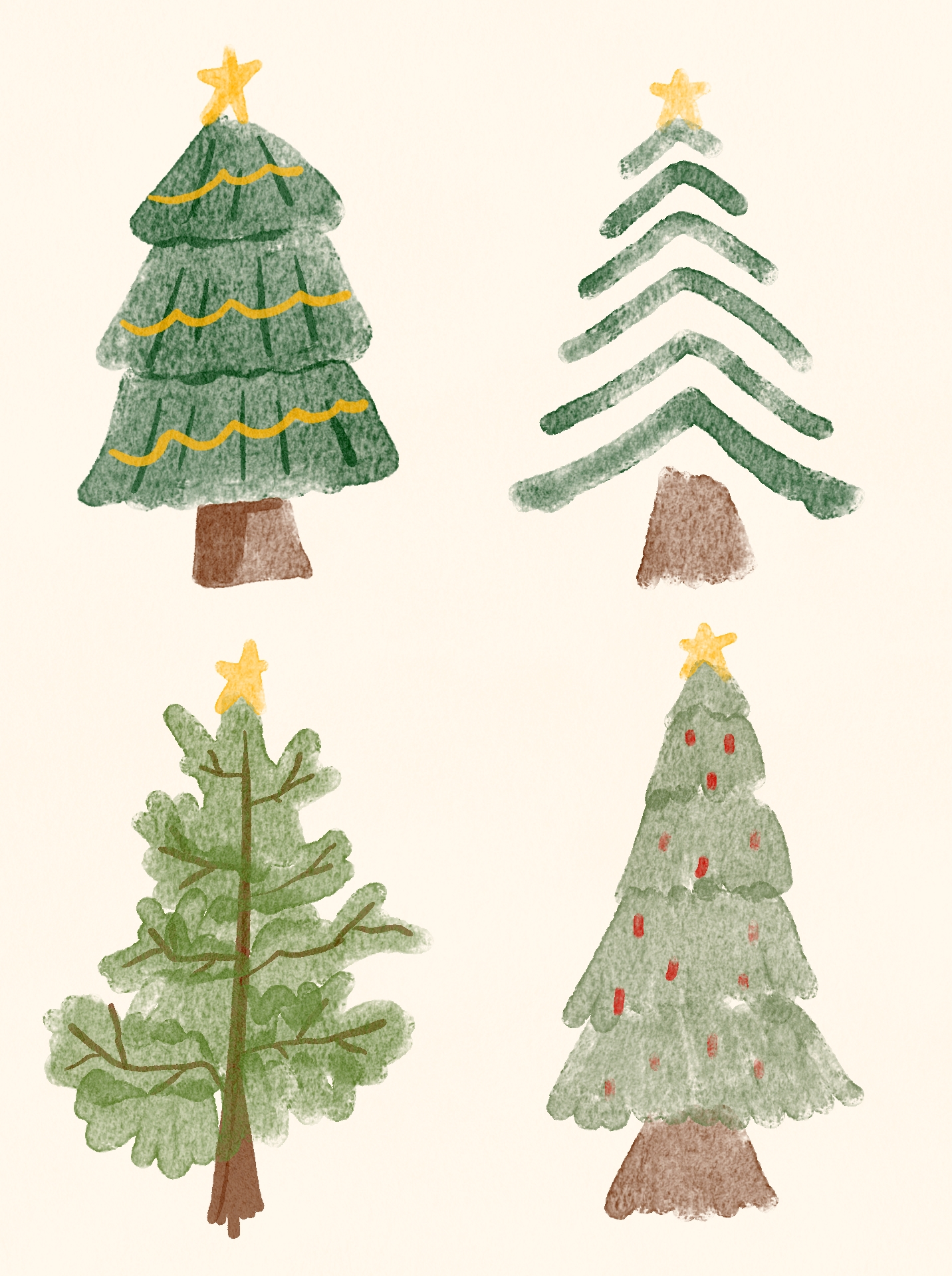 Printable Christmas Tree Wall Art Printable Christmas Tree Wall Art