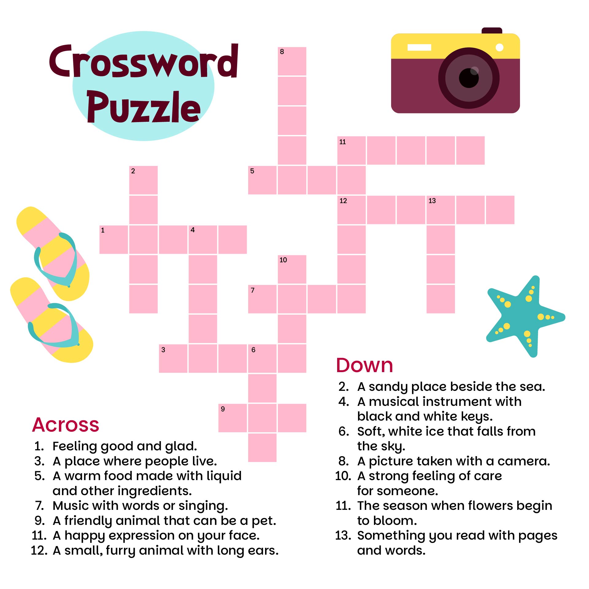 Printable Dementia Crossword Puzzles