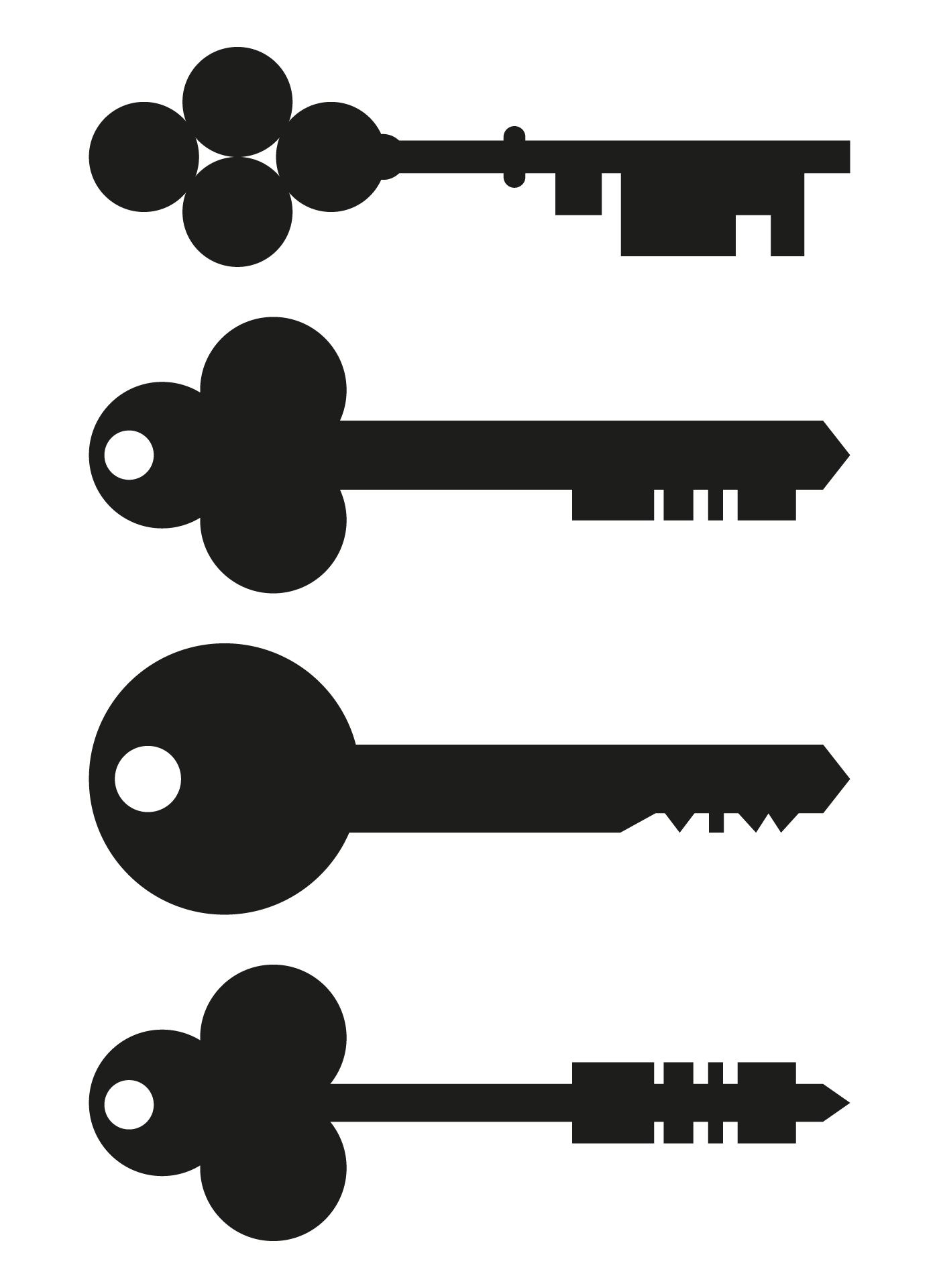 Printable Key Silhouette Graphic Printable Key Silhouette Graphic